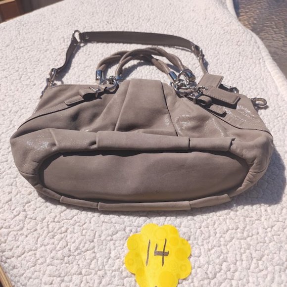 Coach Sophia Madison Leather pleated satchel J1293-F22563